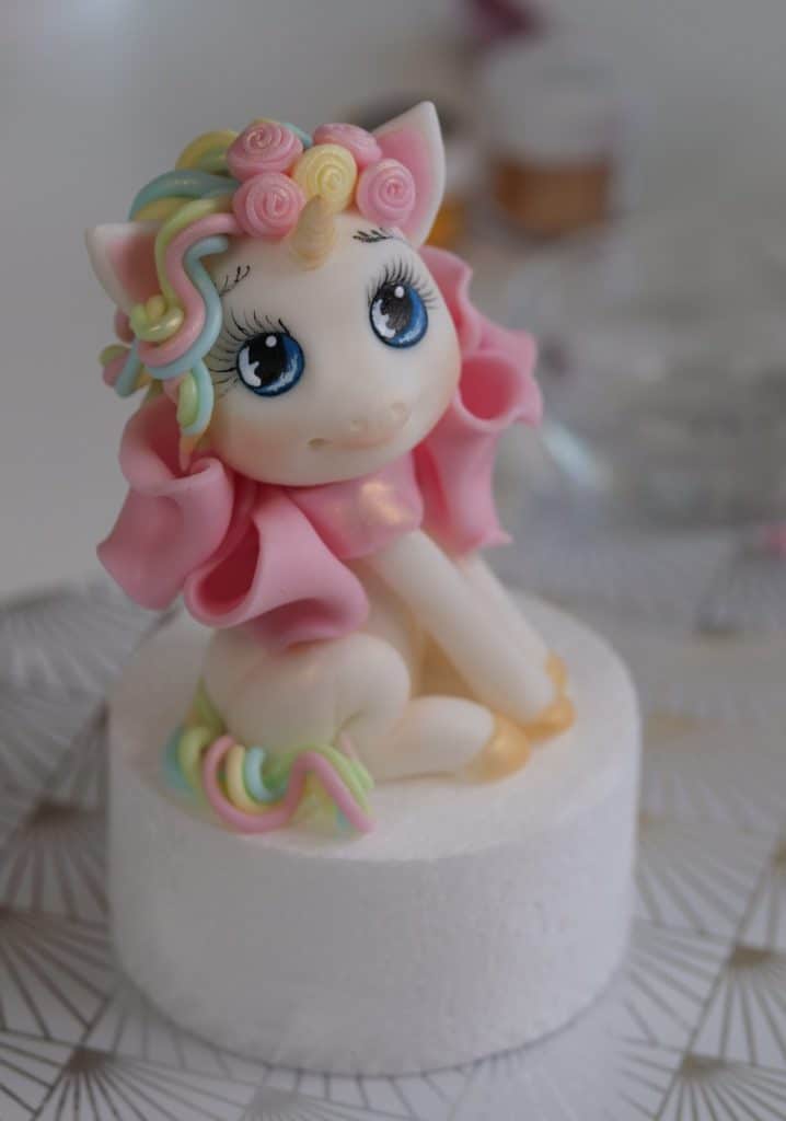 Unicorn - Fondant Cake Topper - Fondant Academy