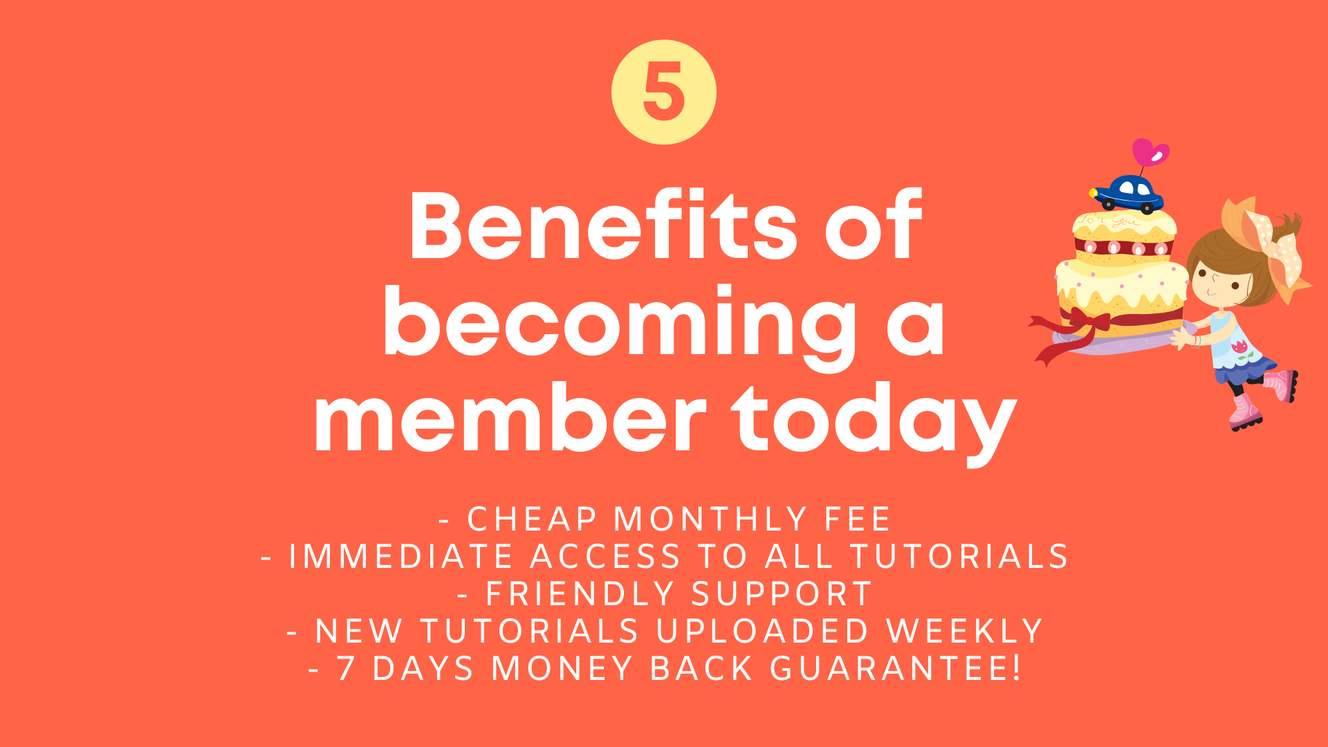 Benefits of becoming a member today